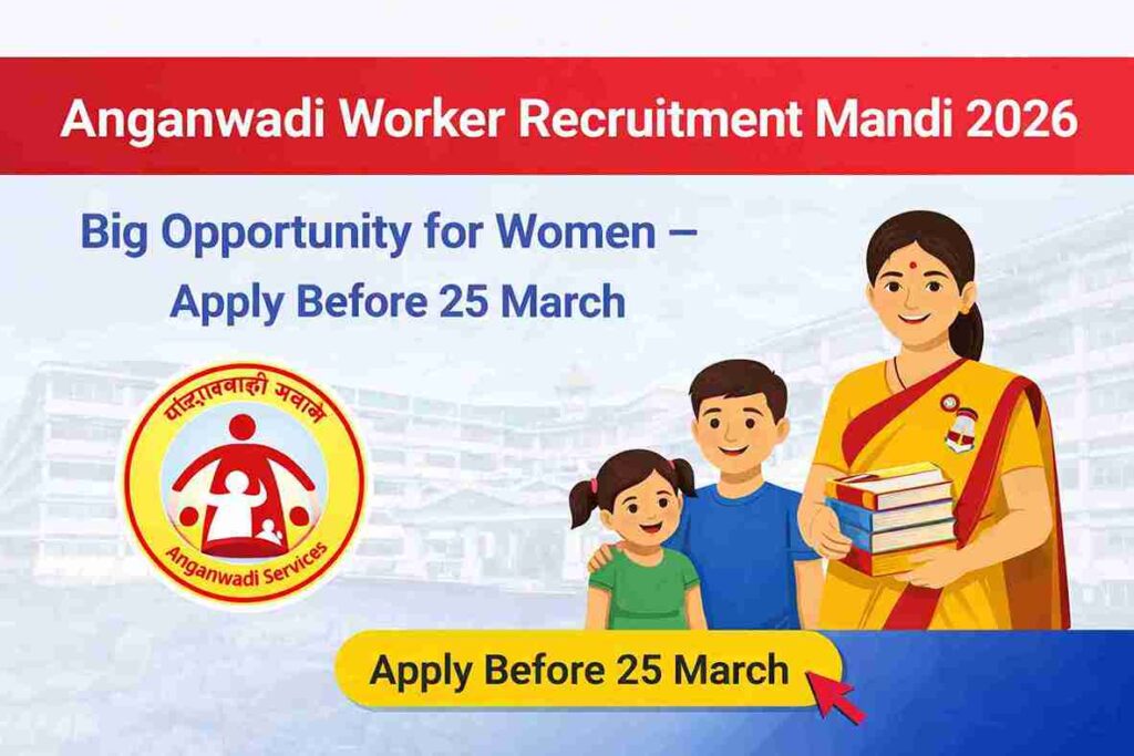 Anganwadi Worker Recruitment Mandi 2026