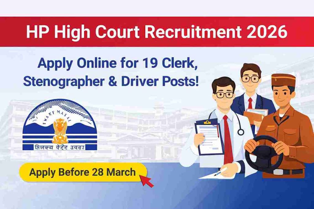 HP High Court Recruitment